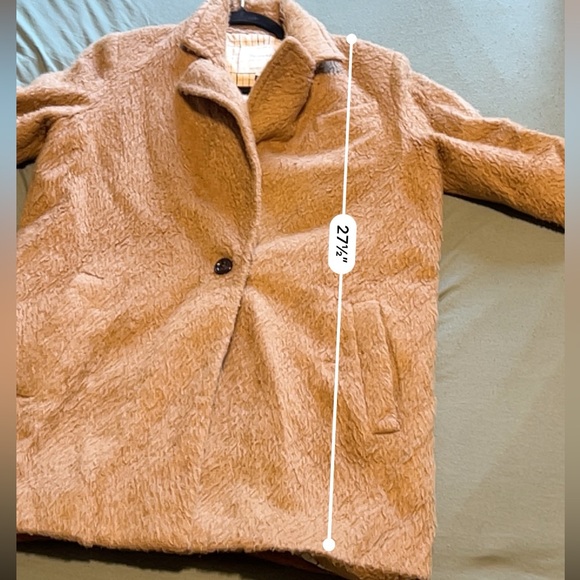 Madewell Brushweave Cocoon Blazer Coat Brown
Size 4 - Picture 11 of 13